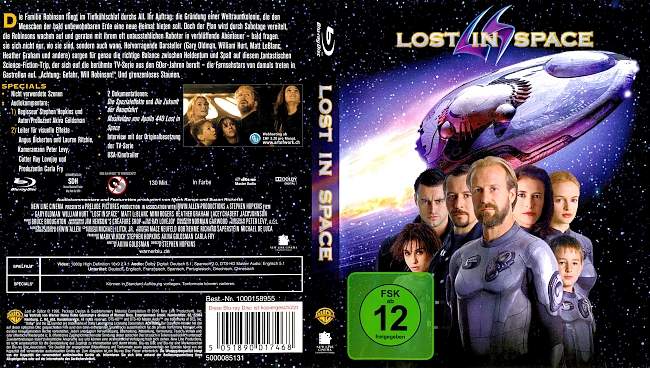 Lost in Space german blu ray cover