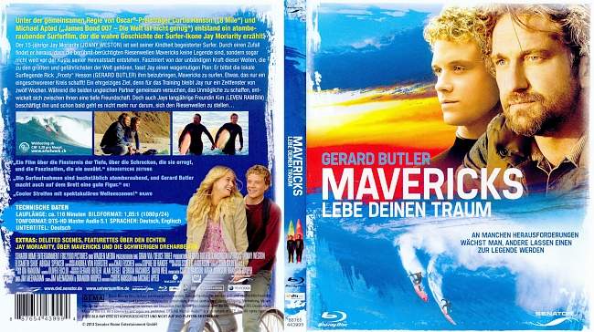 Mavericks Lebe deinen Traum german blu ray cover
