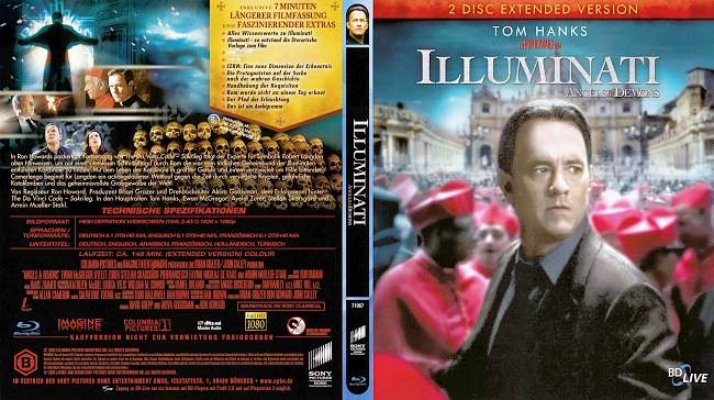 Illuminati Angels and Demons Hans Zimmer Ron Howard german blu ray cover