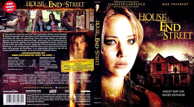 House at the End of the Street german blu ray cover
