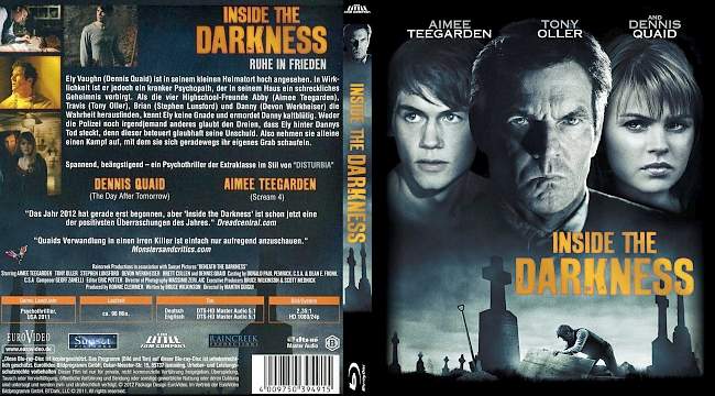 Inside the Darkness Dennis Quaid german blu ray cover