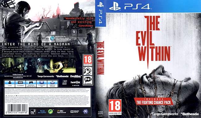 The Evil Within PS4 german ps4 cover