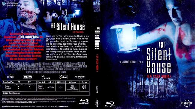 The Silent House german blu ray cover