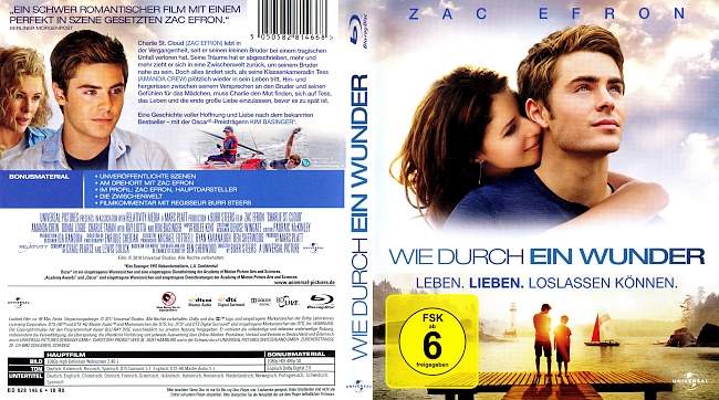 Wie durch ein Wunder Leben Lieben Loslassen konnen german blu ray cover