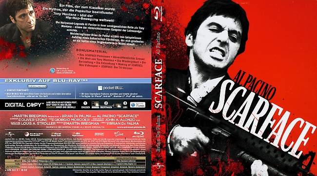 Scarface The World is Yours german blu ray cover