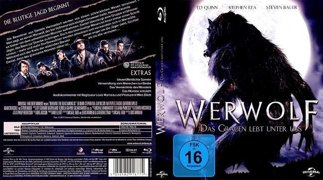 Werwolf Das Grauen lebt unter uns german blu ray cover