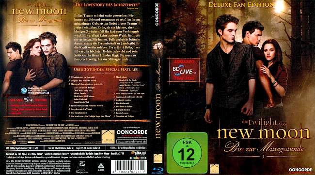 Twilight Biss zur Mittagsstunde Deluxe Fan Edition german blu ray cover