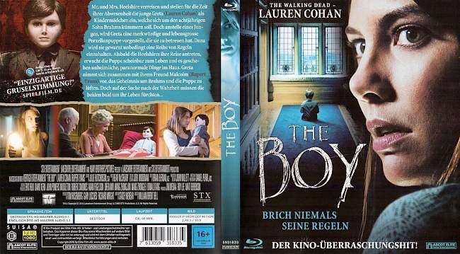 The Boy Brich niemals seine Regeln Cover Blu ray german blu ray cover