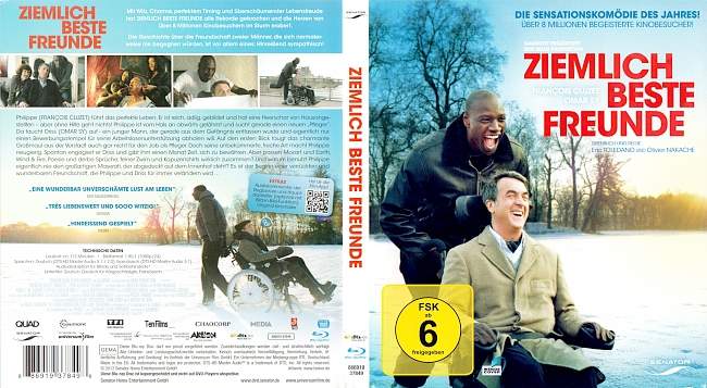 Ziemlich Beste Freunde 2 blu ray cover german