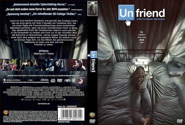 Unfriend german dvd cover