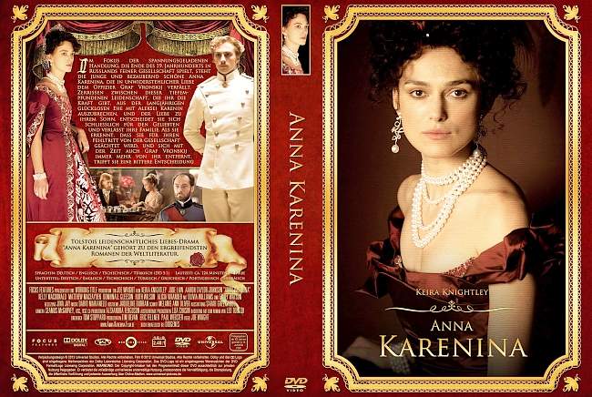 Anna Karenina german dvd cover