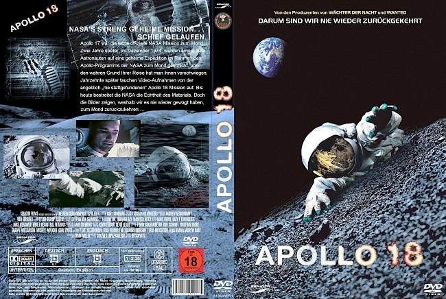 Apollo 18 german dvd cover