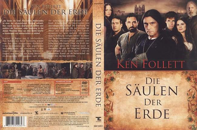 Die Saulen der Erde german dvd cover