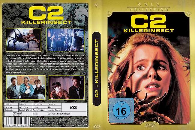 C2 Killerinsect german dvd cover