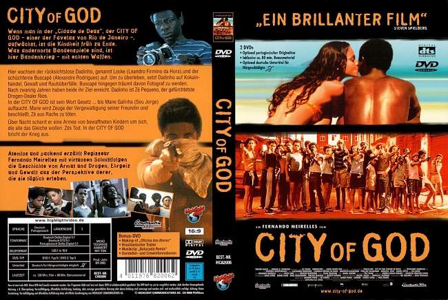 City of God german dvd cover