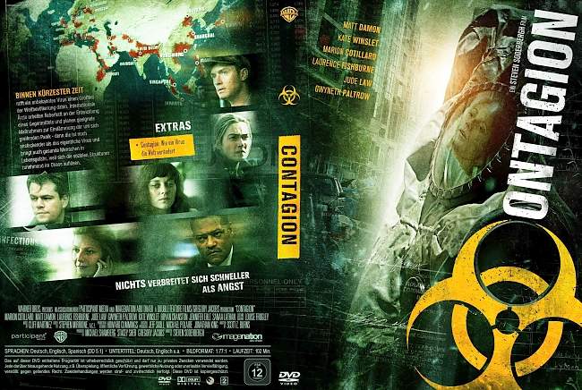 Contagion german dvd cover