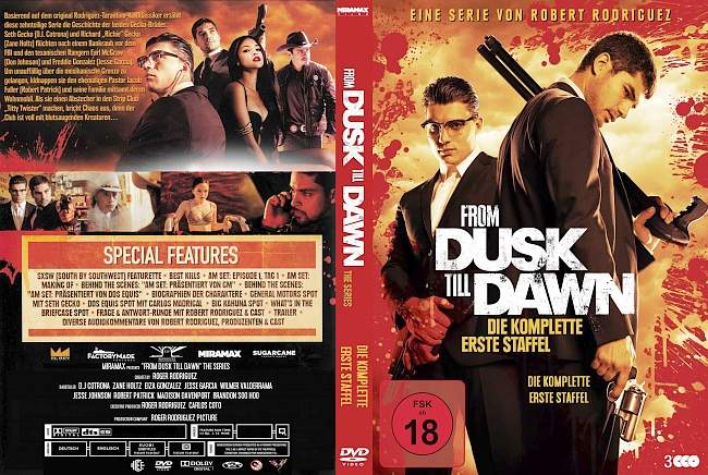 From Dusk till Dawn Staffel 1 Serie TV german dvd cover