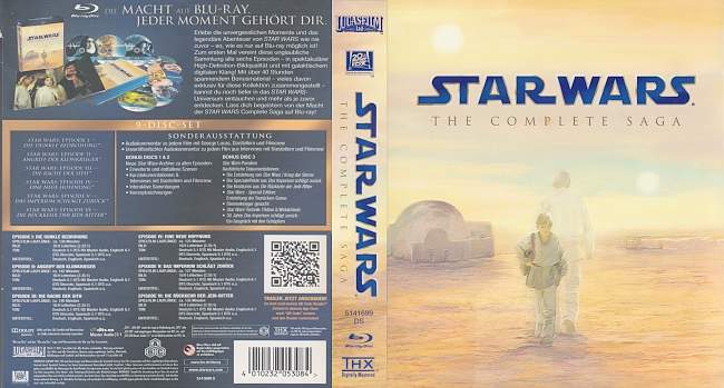 Star Wars The Complete Saga_9 german blu ray cover