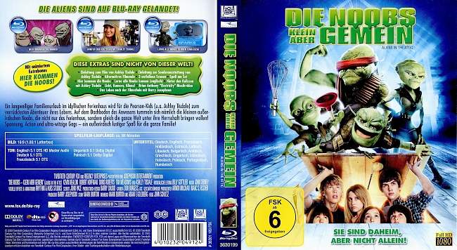 Die Noobs Klein aber gemein german blu ray cover