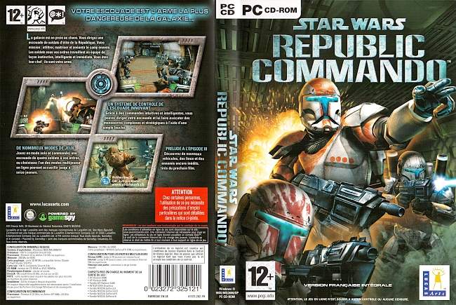 Star Wars Republic Commando pc cover german