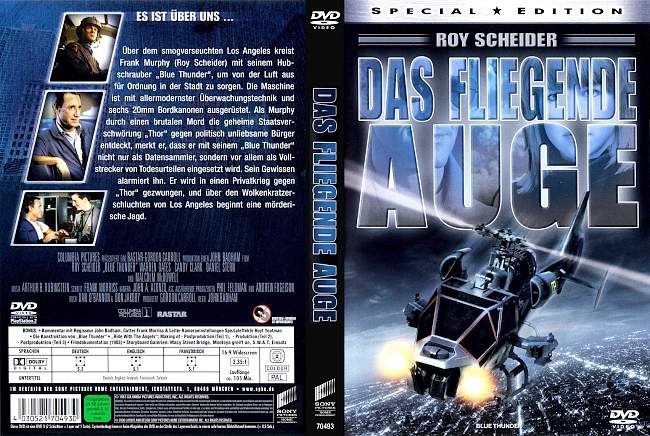 Das Fliegende Auge german dvd cover