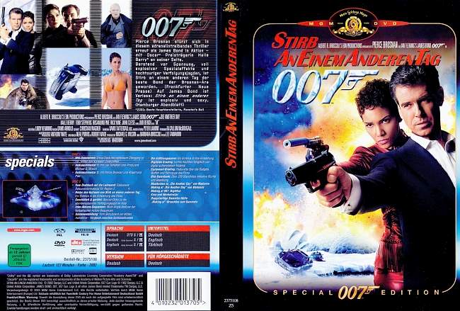 007 James Bond Stirb an einem anderen Tag german dvd cover