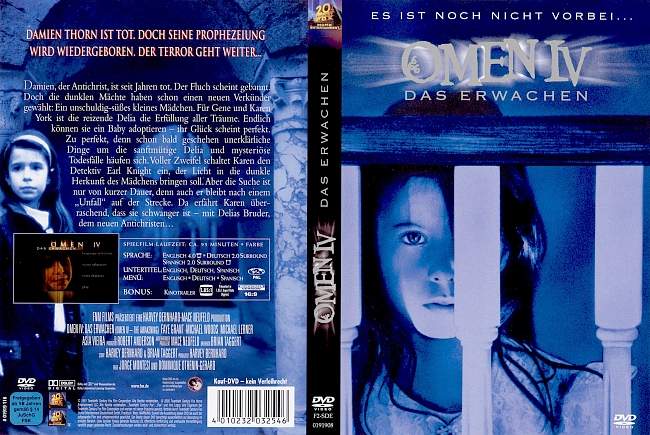 Das Omen 4 german dvd cover