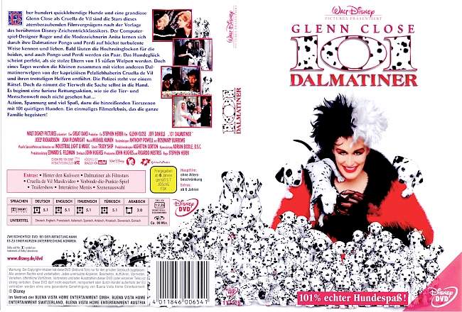 101 Dalmatiner_2 german dvd cover