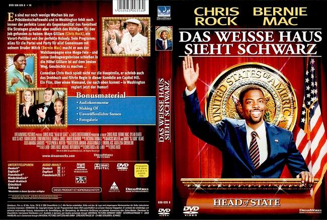 Das weisse Haus sieht schwarz german dvd cover