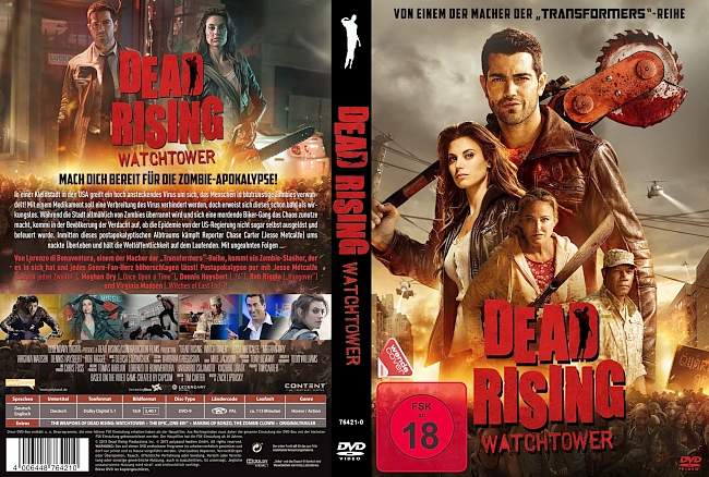 Dead Rising Watchtower german dvd cover