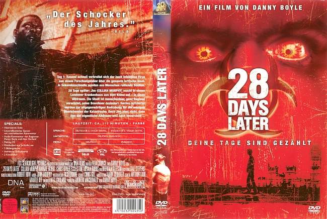 28 Days Later 2 german dvd cover