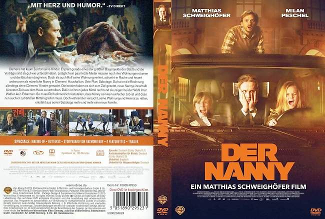 Der Nanny german dvd cover