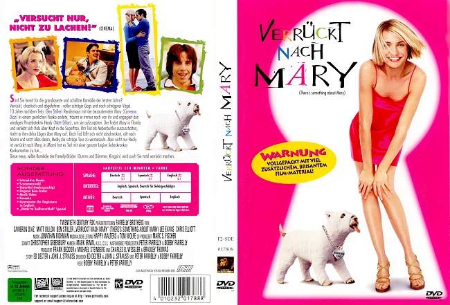 Verruckt nach Mary german dvd cover