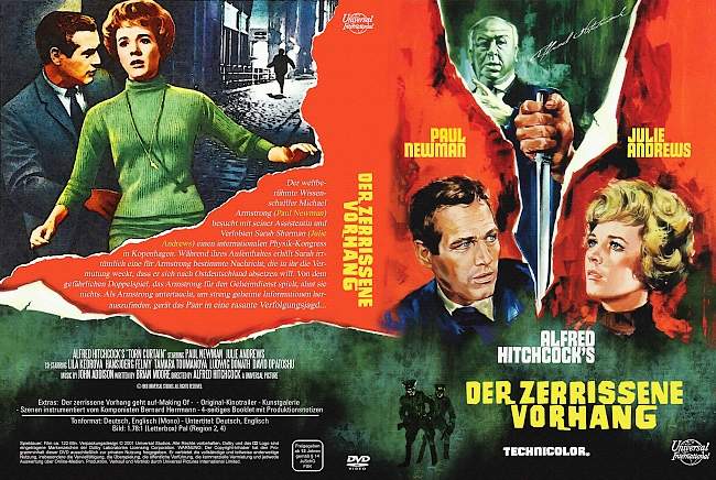 Der zerrissene Vorhang german dvd cover