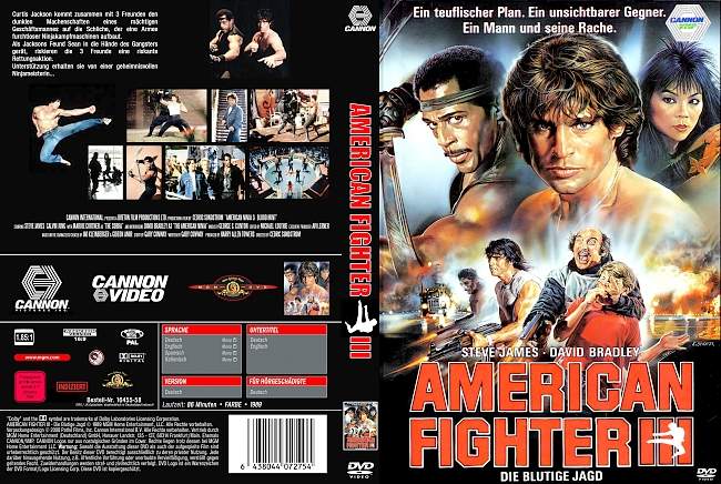 American Fighter 3 2 german dvd cover