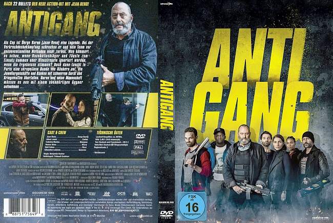 Antigang german dvd cover