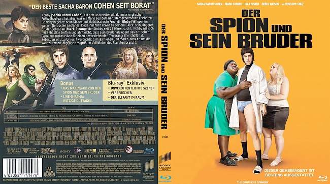 Der Spion und sein Bruder german blu ray cover