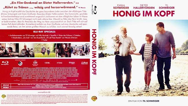 Honig im Kopf german blu ray cover