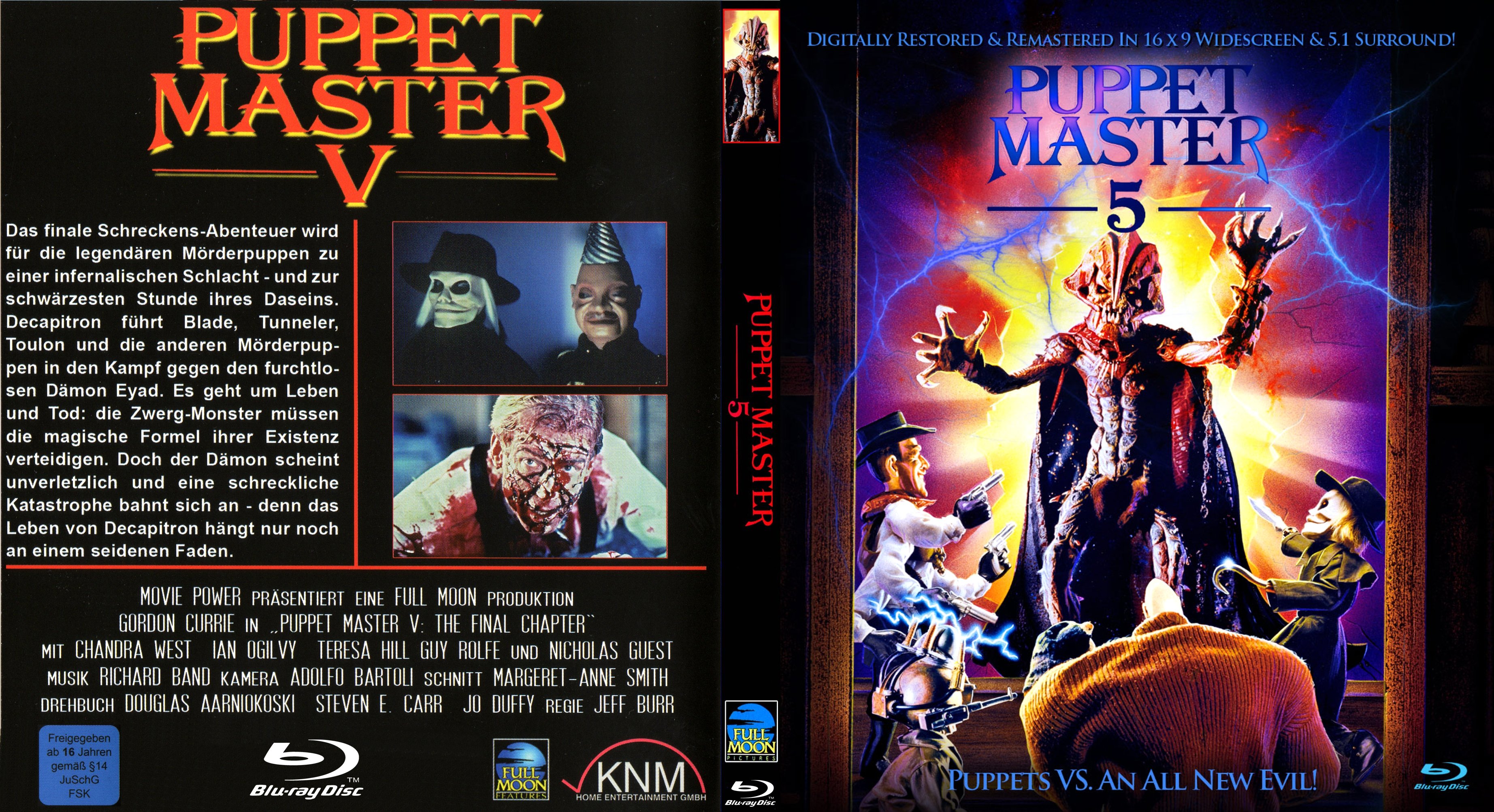 dvd cover Puppet Master 5.