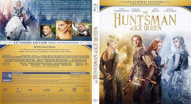 The Huntsman and the Ice Queen german blu ray cover