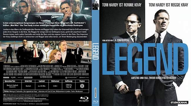 Legend german blu ray cover