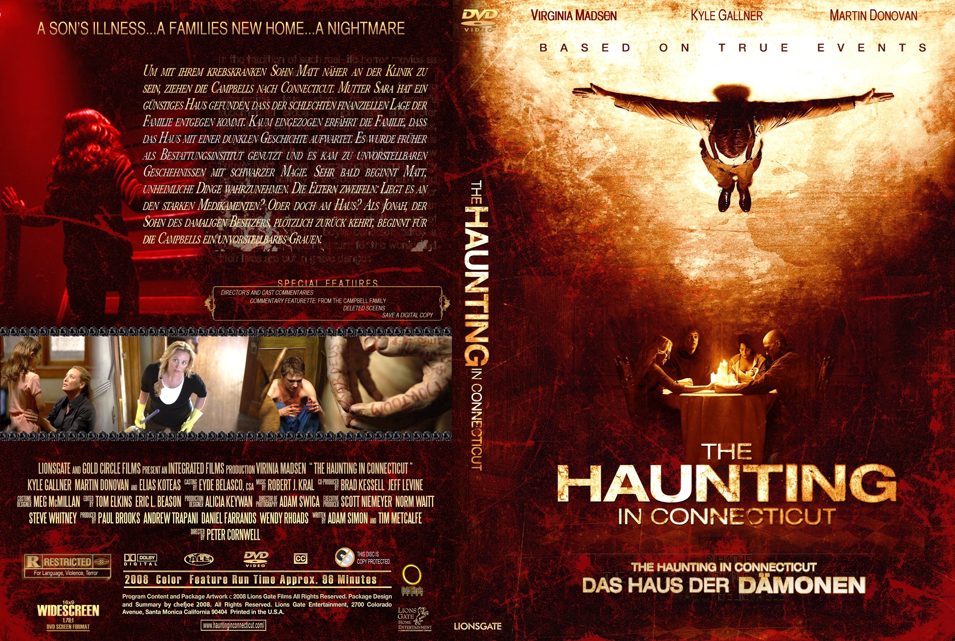 Das Haus der Dämonen German DVD Covers