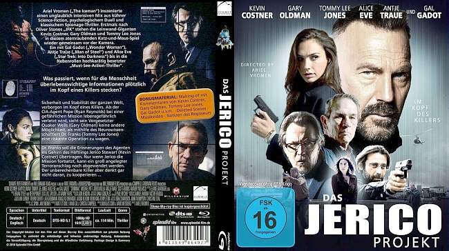 Das Jerico Projekt german blu ray cover