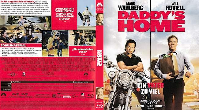 Daddys Home german blu ray cover