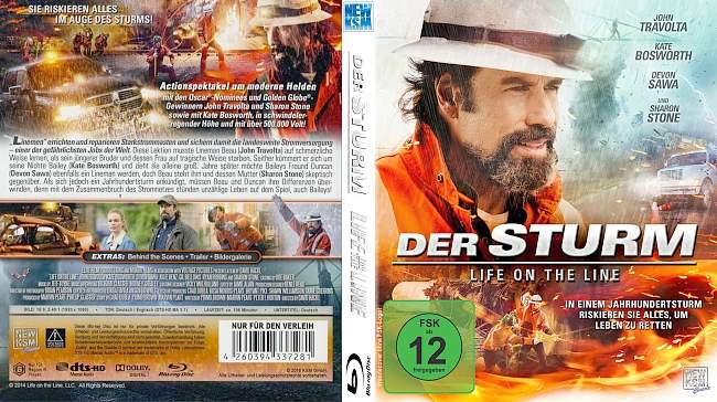 Der Sturm german blu ray cover