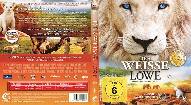 Der Weisse Lowe german blu ray cover