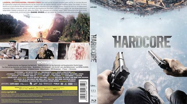 Hardcore german blu ray cover