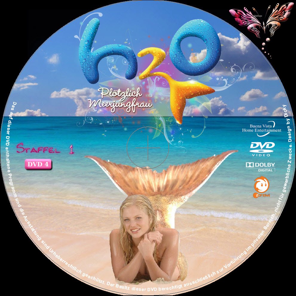 H2O Plötzlich Meerjungfrau Staffel 1 | German DVD Covers