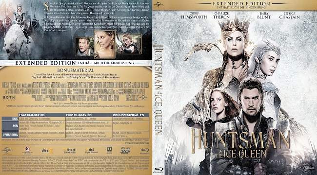 The Huntsman and the Ice Queen 2 german blu ray cover