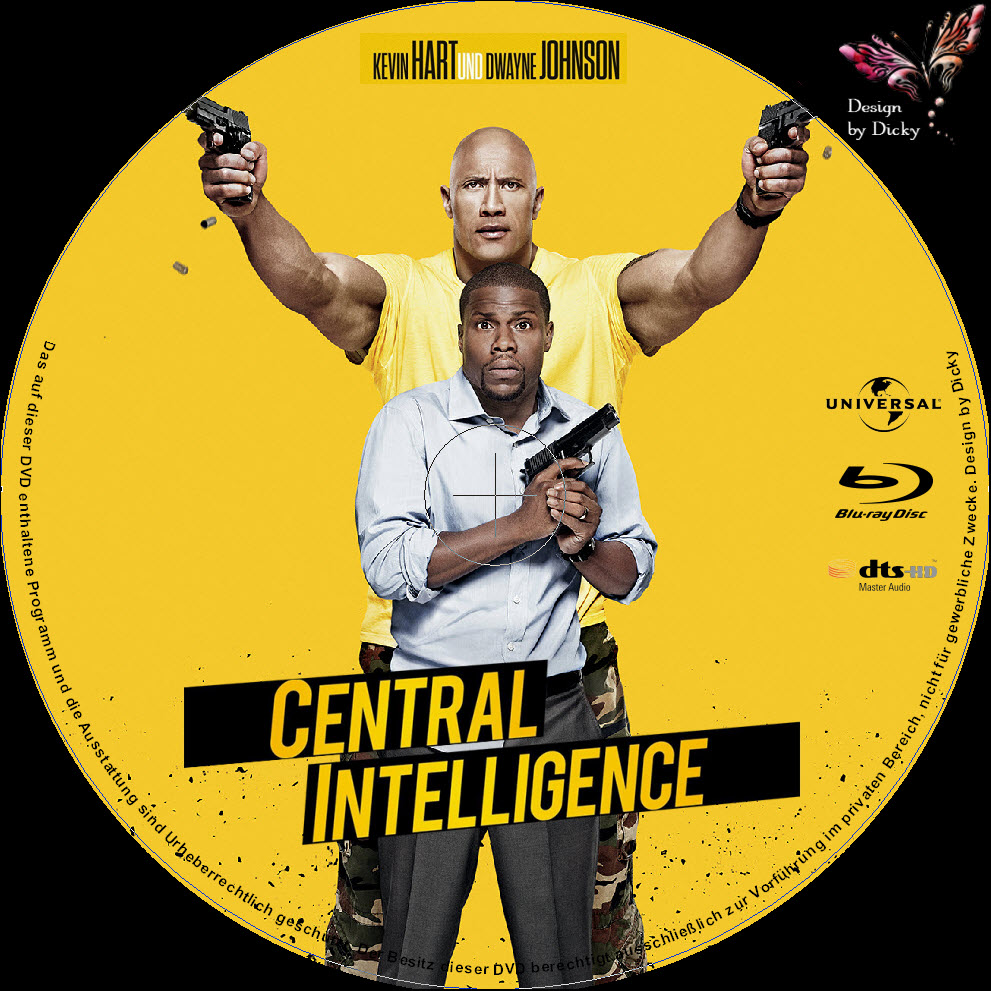 Central Intelligence | German DVD Covers